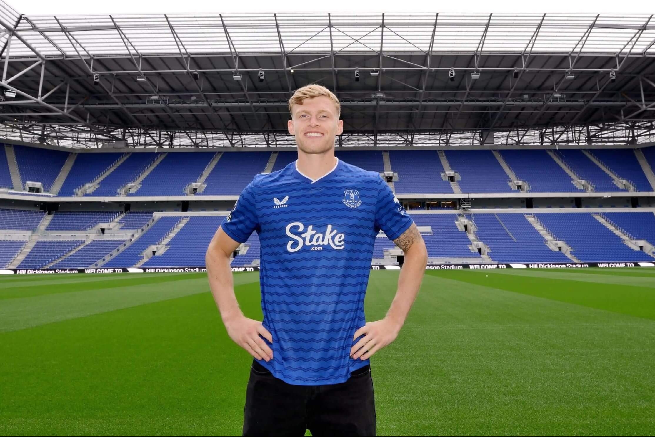 Everton Gắn Bó với Trung Vệ Tiềm Năng Jarrad Branthwaite đến Năm 2030
