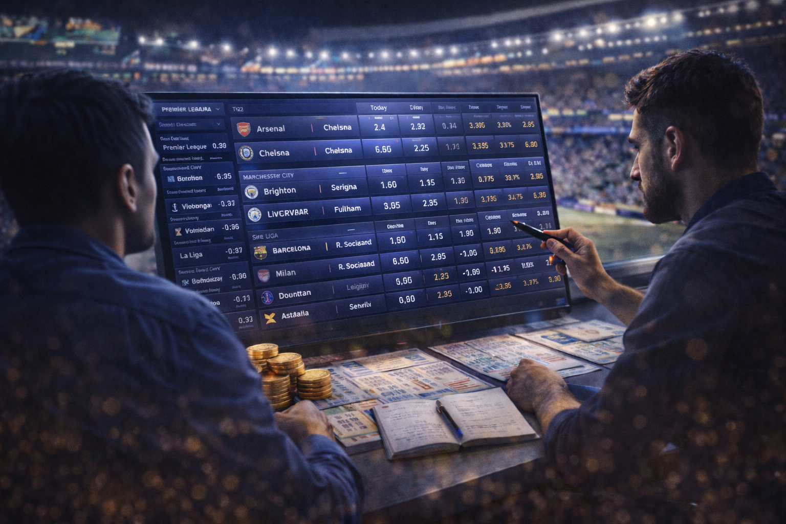 Xem Nhanh Tỷ Lệ, Chọn Kèo Chuẩn