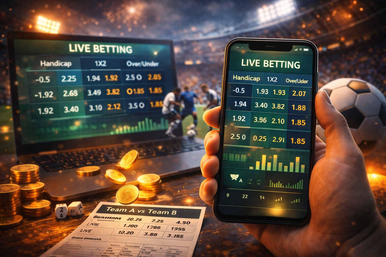 Tư Duy Kiểm Soát Khi Đánh Live