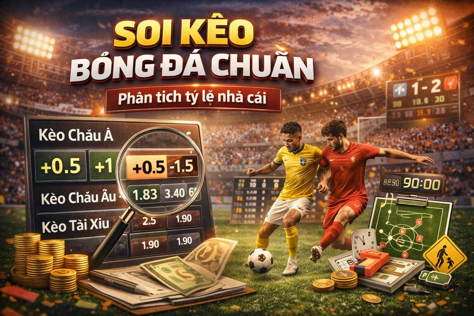 Sử dụng dữ liệu thống kê khi soi kèo